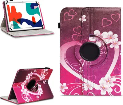 Produktbild von Tablet Tasche für Tabwee Tablet T90 / W90 Hülle Schutzhülle Schutz Drehbar CaseFarben:Motiv 2
