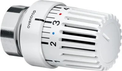 Produktbild von Oventrop Thermostat Uni LM 7-28 GrC, m 0-Stellung, m Flüssig, weiß