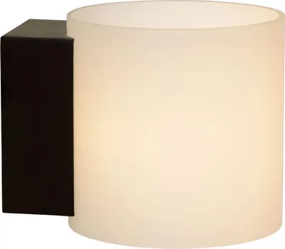 Produktbild von Wandlampe Metall Glas IP44 Schwarz Weiß G9 Modern Wandleuchte