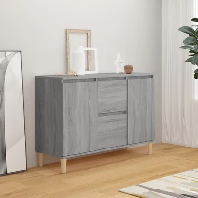 Obrázok produktu pre vidaXL Príborník Grey Sonoma Oak 103,5x35x70 cm odvodený výrobok z dreva