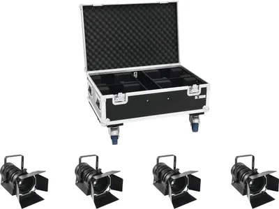 Produktbild von Set 4x LED THA-40PC sw + Case