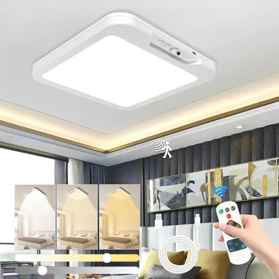 Produktbild von Kabellose Dimmbare LED-Leuchte mit PIR Sensor 3 Farbtemperaturen 7000 mAh