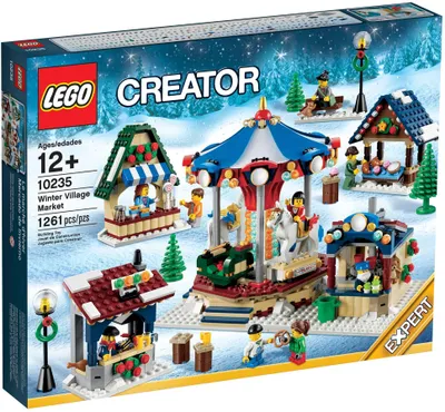 Produktbild von Lego Winterlicher Markt Creator, Beide Geschlechter, 12 Jahr(e), 1261 Stück, Creator