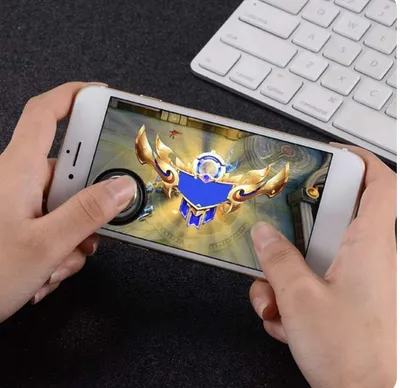 Produktbild von CHPN - Joystick für Smartphone - Smartphone-Joystick - Tablet-Controller - 1 Stück - Rot - Gaming auf Ihrem iPhone oder einem anderen Smartphone