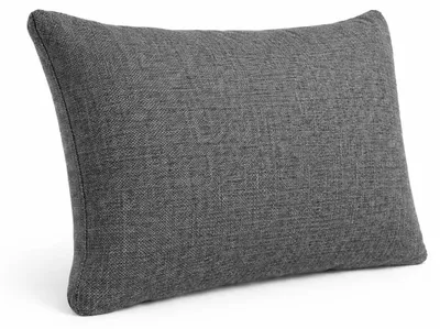 Produktbild von Set Sofakissen 60x45 cm Grau Dekokissen & Rückenkissen mit abnehmbarem Bezug, 4 Stück
