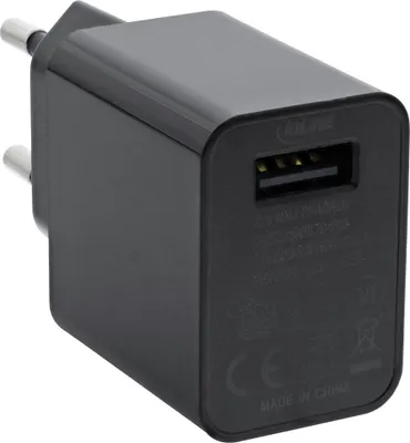 Immagine prodotto di InLine® 31507B Caricatore USB singolo, alimentatore, adattatore di corrente, da 100-240V a 5V/2,5A, nero