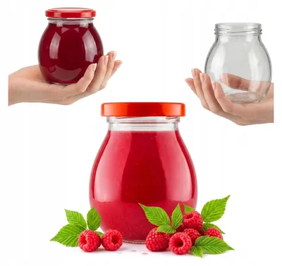Produktbild von 245 ml Mayonnaise-Glas mit Deckel, Honigmarmelade, Konfitüren, Gläser, Pastete