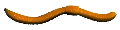 Produktbild von Spro Trout Master Dendrobaena 90 Black/Orange Gummi Wurm