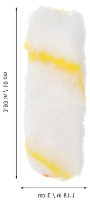 Produktbild von 10 Stück Farbroller Ersatzwalzen 4 Zoll Polyester Farbwalze ohne Griff für Hausanstrich