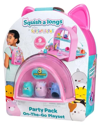 Obrázok produktu pre Jazwares GmbH Squishalongs Pupenhaus do batohu (hracia súprava od Squishmallows)