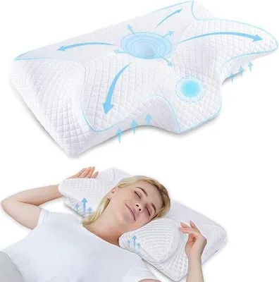 Obrázek produktu pro Polštář Famanu proti chrápání – ergonomický design pro lepší spánek