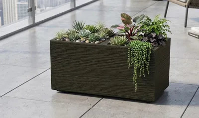 Obrázok produktu pre Kvetináč Madera 57,7cm DMA600W káva