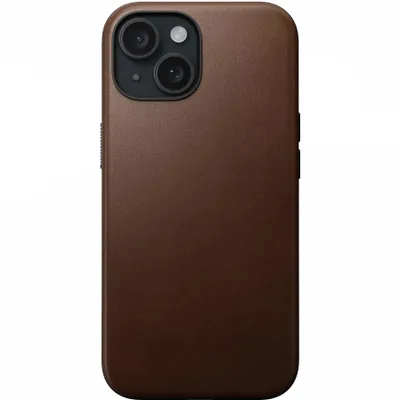 Obrázok produktu pre Nomad Modern Leather Case, Ochranný obal, Apple, iPhone 15, 15,5 cm (6.1"), Hnedá