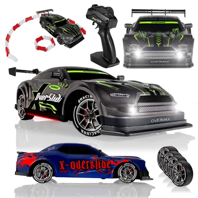 Produktbild von Overmax Ferngesteuertes RC Drift-Auto X-Overslide ab 8 Jahren, 20 km/h Reichweite bis zu 80 m, 1:16, Extra Gehäuse