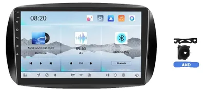 Obrázok produktu pre Multimediálny autorádio, kompatibilné s Mercedes-Benz Smart Fortwo 2014–2020, 4 GB + 64 GB, 8-jadrový procesor