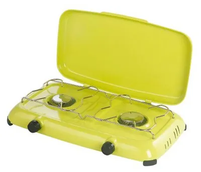 Obrázok produktu pre Plynový stolový varič 2 horáky ORLÍK - s vekom