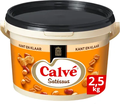Produktbild von Calvé Satay-Sauce fertig zubereitet 2,5 Kilo