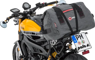 Produktbild von QBag Hecktasche/Gepäckrolle Wasserdicht 60L Grau für Motorrad