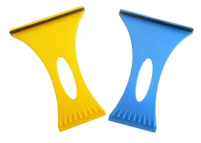 Produktbild von Bananenschaber mit Radiergummi 16 cm.