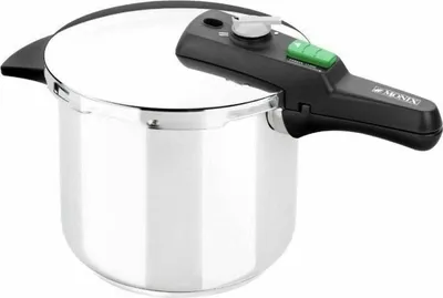 Produktbild von Schnellkochtopf Monix M560004 Edelstahl Bakelit