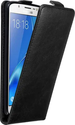 Obrázek produktu pro Cadorabo pouzdro pro Samsung Galaxy J5 2016 Protective Case in Black Flip Case Case Cover