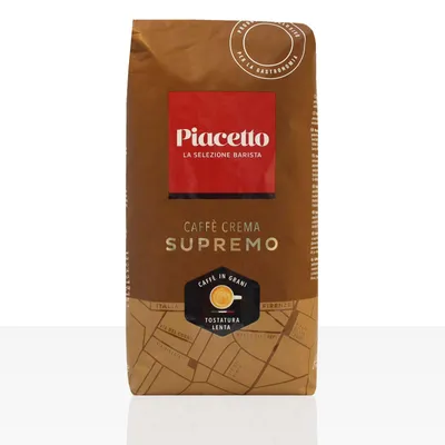 Produktbild von Piacetto Caffe Crema Supremo - 6 x 1kg Kaffeebohnen