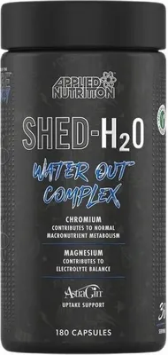 Imagen del producto de Applied Nutrition, Shed H2O, Complejo para eliminar líquidos, 180 cápsulas, 17688