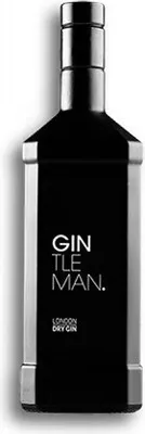 Produktbild von Gin Gintleman Black London Dry Genf Spanien 70.00 cl 40.0 %