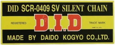 Zdjęcie produktu dla Łańcuch Rozrządu Moto Did Scr0409Sv (Zakuty)
