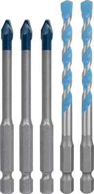 Produktbild von EXPERT HEX-9 Hard Ceramic und HEX-9 Multi Construction Bohrer-Set, 6 mm, 5-tlg.