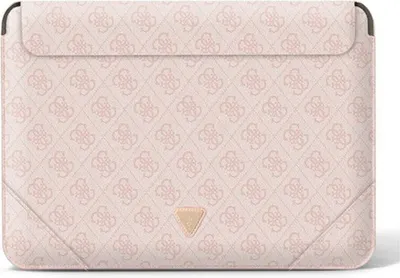 Produktbild von Guess Universal Notebook Laptop Hülle Tasche Cover Triangle 16 Zoll Pink