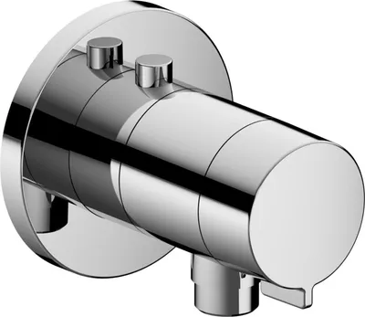 Produktbild von KEUCO IXMO Thermostat-Brausearmatur Unterputzmodell mit Schlauchanschluss, Rosette rund, 59554010001