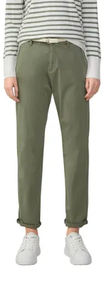 Immagine prodotto di s.Oliver 2161340.7369.36, Donna, Adulto, Verde oliva, Taglio aderente, Bottoni, Zip, Tessuto esterno: 98% cotone, 2% Spandex; fodera: 100% cotone