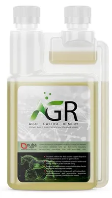 Obrázek produktu pro NUBA EQUI AGR Aloe Gastro Remedy – ochrana trávicího ústrojí koní – 1 l