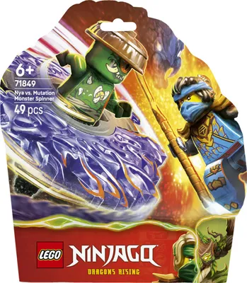 Image de LEGO Ninjago Nya Contre Spinner Monstre De La Mutation 71849