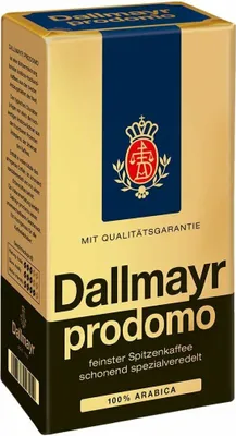 Produktbild von Dallmayr Prodomo 500g, 500 g, Medium geröstet, Americano, Espresso, Tasche, 500 g