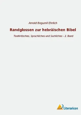 Produktbild von Randglossen zur hebräischen Bibel