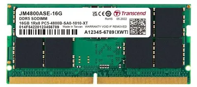 Immagine prodotto di Transcend JetRAM DDR5 4800 16GB SO-DIMM