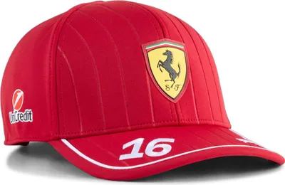 Produktbild von Puma Ferrari Replica Leclerc Lc Kappe Rot Mann Rot One Size