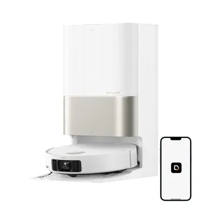Produktbild von DREAME X50 Ultra Complete Saugroboter mit Wischfunktion,20.000Pa Saugkraft,6 cm Hindernisfreiheit, mit Wischfunktion&Hebarem Wischmopp,360° Navigation