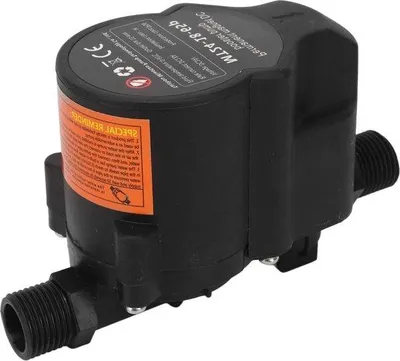 Productafbeelding van Circulatiepomp met lage geluidsniveau voor huishoudelijk gebruik, met een inlaaddruk van 65 Pa en een spanning van 24V.