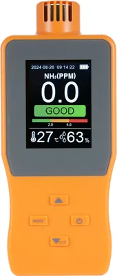 Zdjęcie produktu dla Detektor gazu amoniakalnego, cyfrowy tester gazu NH³, monitor gazu amoniakalnego, tester gazu NH3, detektor amoniaku, palec amoniakalny, miernik NH3
