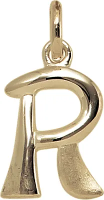Produktbild von Anhänger Buchstabe R 375 Gold Gelbgold 14,8x10mm Halsschmuck Buchstabenanhänger