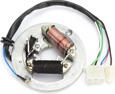 Zdjęcie produktu dla Podwójna cewka zapłonowa ze stojanem magnetoelektrycznym do motocykla Yamaha PW80