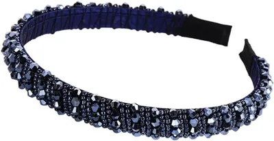 Produktbild von Damen-Haarreif mit Kristallperlen, Damen-Haarreif mit Strass-Effekt
