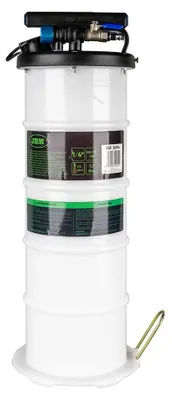 Immagine prodotto di Pompa di spurgo olio pneumatica/manuale Jbm, capacità 6,5 litri, trasparente. Unica taglia