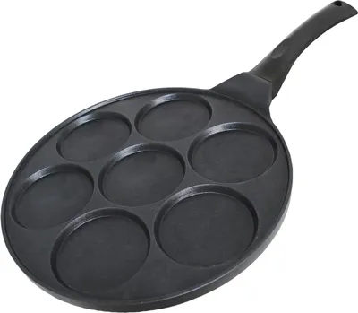 Produktbild von Pfannkuchen-Pfanne Pancake auch für Crepes 26 cm antihaftbeschichtet Induktion Spiegeleier Oladji Eierkuchen Eiertätsch Quarkkäulchen Syrniki
