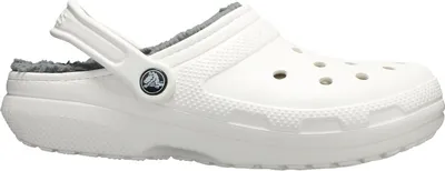 Produktbild von crocs Classic Lined Clog Weiß / Grau Croslite Größe: 48/49 Normal