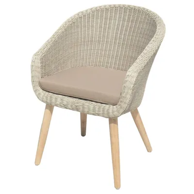 Produktbild von Garden Pleasure Sitzgruppe ARVADA 5tlg. / 4x Stuhl 985146 / 1x Tisch 985145 - UV-beständiges und wetterfestes Material