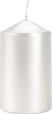 Obrázok produktu pre BISPOL cylindrická sviečka Aura 30H 10cm SW60/100 WHITE PEARL
